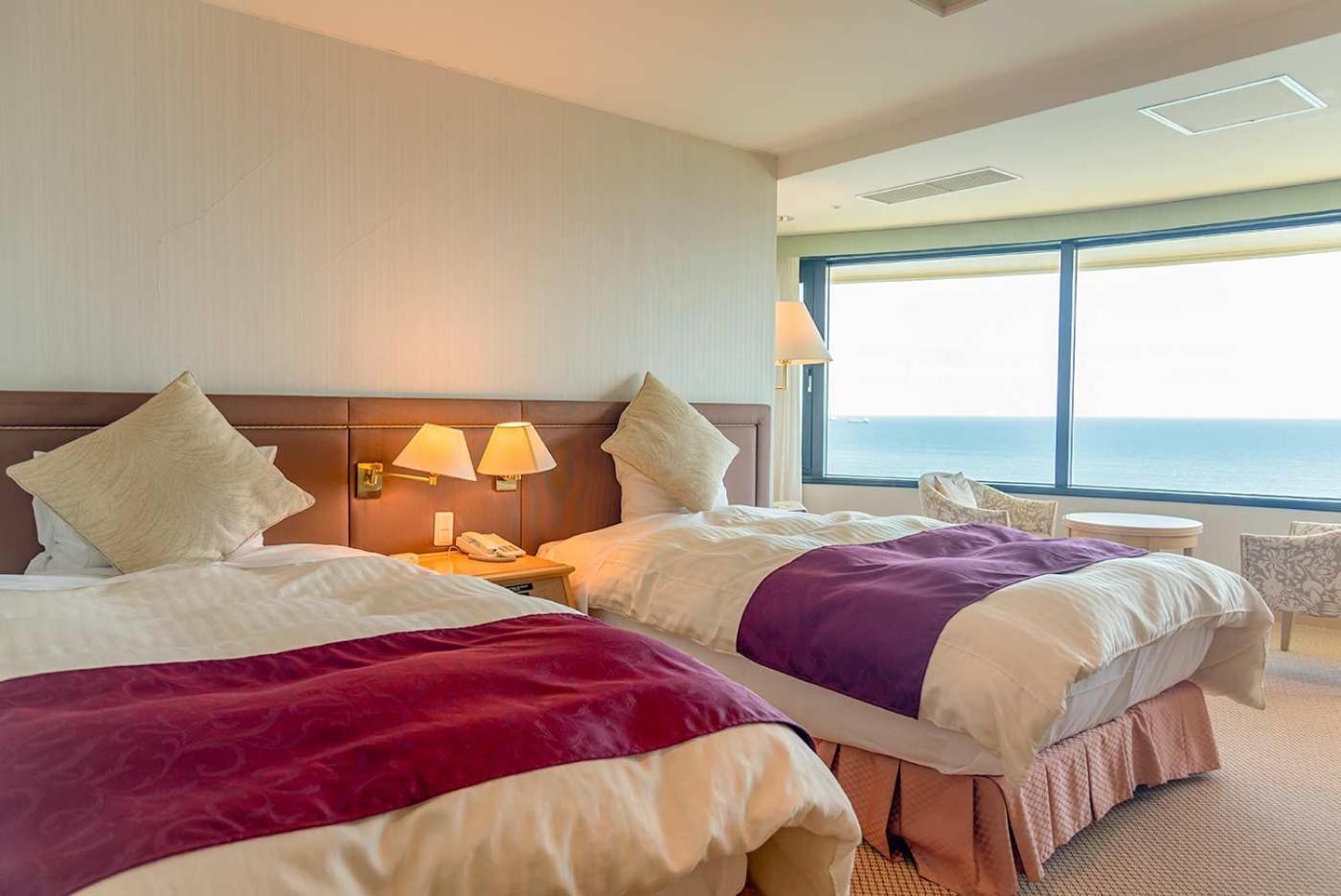 Onahama Ocean Hotel & Golf Club Iwaki  Eksteriør billede