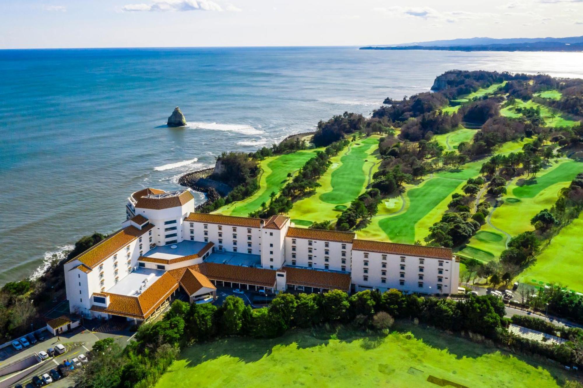 Onahama Ocean Hotel & Golf Club Iwaki  Eksteriør billede